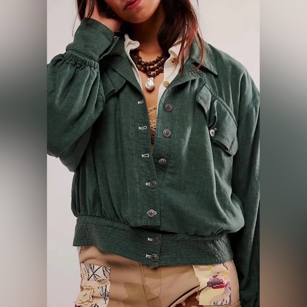 Free People Billy Saddle Jacket